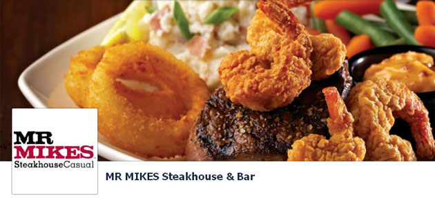 Mr Mikes Steakhouse & Bar online