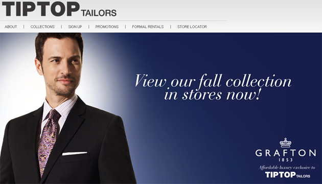 Tip Top Tailors Menswear online Store