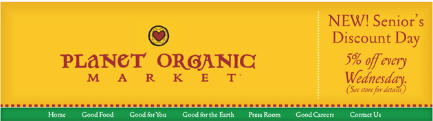 Planet Organic Market online