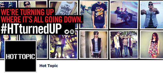 Hot topic clothing store