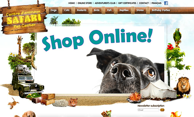 Safari Pet Center online