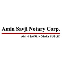 Amin Savji Notary Logo