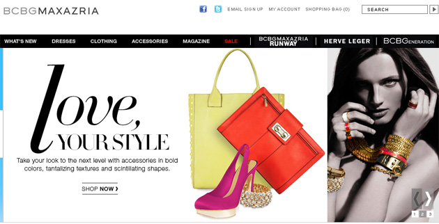 BCBGMAXAZRIA online store