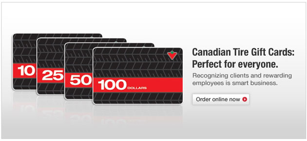 Canadian Tire Gift Card Online