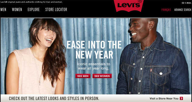 online shopping levi's jeans