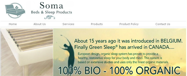 Soma Matress store online flyer