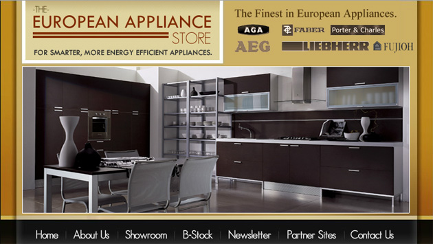 The European Appliance Store online