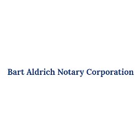 Logo Bart Aldrich Notary Corporation
