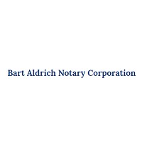 Bart Aldrich Notary Corporation Logo