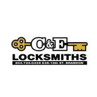 C & E Locksmiths Logo