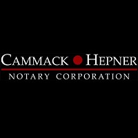 Logo Cammack Hepner Notary Corporation