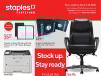 Preview of Staples - Stock up, Stay Ready