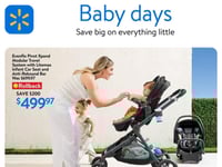 Preview of Walmart Canada - Baby Days