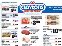 Preview of Claytons Heritage Market - Weekly Flyer Specials