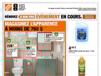 Preview of Home Depot - Quebec - Flyer Specials