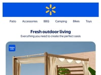 Preview of Walmart Canada - Outdoor Living