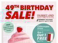 Preview of Fabricland - Western - Flyer Specials