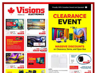 Preview of Visions Electronics - Weekly Flyer Specials