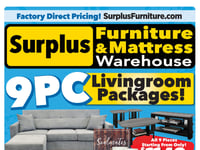 Preview of Surplus Furniture & Mattress Warehouse - Calgary, Edmonton - Flyer Specials