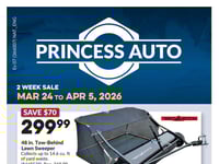Preview of Princess Auto - Flyer Specials
