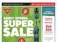 Preview of Canadian Tire - Western Canada - Weekly Flyer Specials