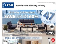 Preview of Jysk - Flyer Specials