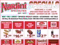 Preview of Nardini Specialties - Weekly Flyer Specials