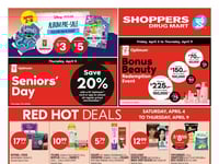 Preview of Shoppers Drug Mart - Ontario - Weekly Flyer Specials