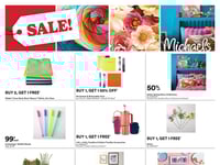 Preview of Michaels - Weekly Flyer Specials