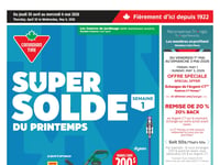 Preview of Canadian Tire - Quebec - Weekly Flyer Specials
