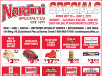 Preview of Nardini Specialties - Weekly Flyer Specials