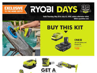 Preview of Home Depot - Ryobi Days