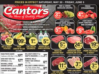 Preview of Cantor's Quality Meats & Groceries - Weekly Flyer Specials