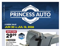 Preview of Princess Auto - Flyer Specials