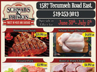 Preview of Schwab's & Primo's - Weekly Flyer Specials