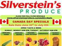 Preview of Silverstein's Produce - Weekly Flyer Specials