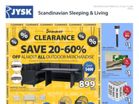 Preview of Jysk - Flyer Specials