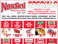 Preview of Nardini Specialties - Weekly Flyer Specials