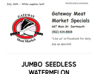 Preview of Gateway Meat Market - Weekly Flyer Specials