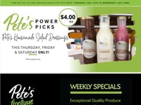 Preview of Pete's Frootique & Fine Foods - Weekly Flyer Specials
