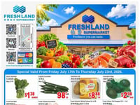 Preview of Freshland Supermarket - Weekly Flyer Specials