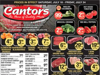 Preview of Cantor's Quality Meats & Groceries - Weekly Flyer Specials