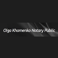 Olga Khomenko Notary Public logo
