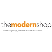 The modern shop logo