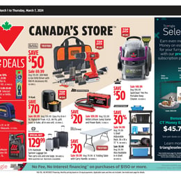 Canadian Tire - Western Canada - Weekly Flyer Specials