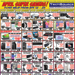 TechSource - April Super Savers