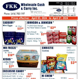 FKK Wholesale - Flyer Specials