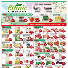 Ethnic Supermarket - Weekly Flyer Specials