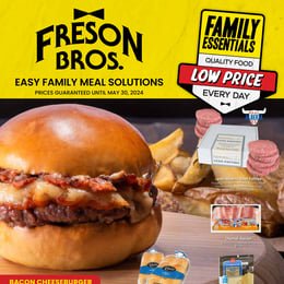 Freson Bros - Flyer Specials - Easy Family Meals