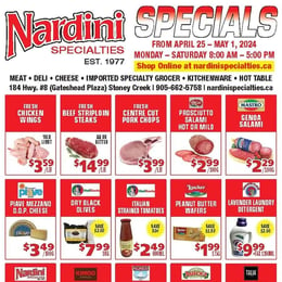 Nardini Specialties - Weekly Flyer Specials